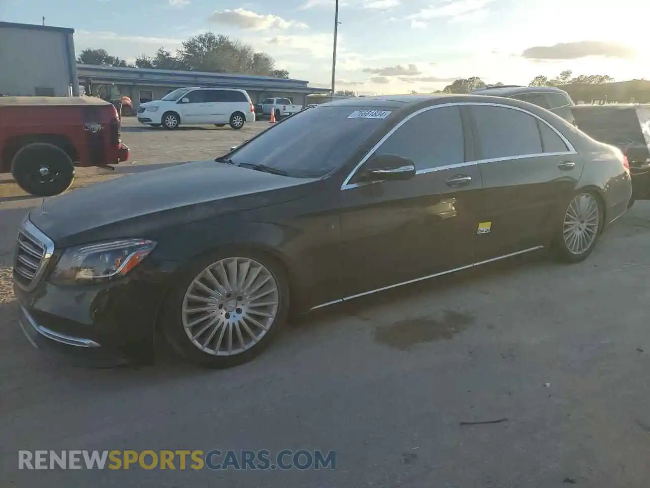 1 Photograph of a damaged car WDDUG8DB6KA476859 MERCEDES-BENZ S-CLASS 2019