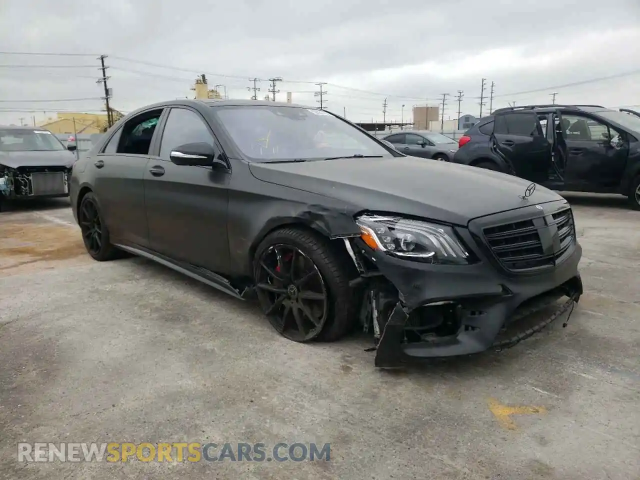 1 Photograph of a damaged car WDDUG8DB6KA482337 MERCEDES-BENZ S-CLASS 2019
