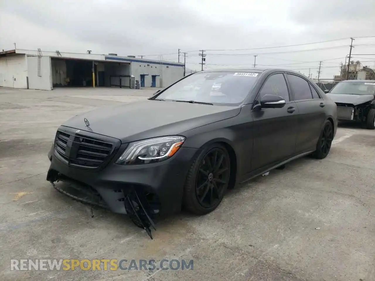 2 Photograph of a damaged car WDDUG8DB6KA482337 MERCEDES-BENZ S-CLASS 2019