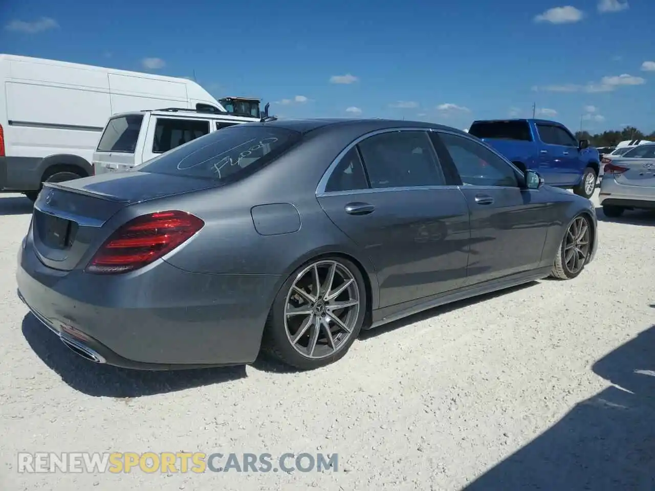 3 Photograph of a damaged car WDDUG8DB7KA424902 MERCEDES-BENZ S-CLASS 2019
