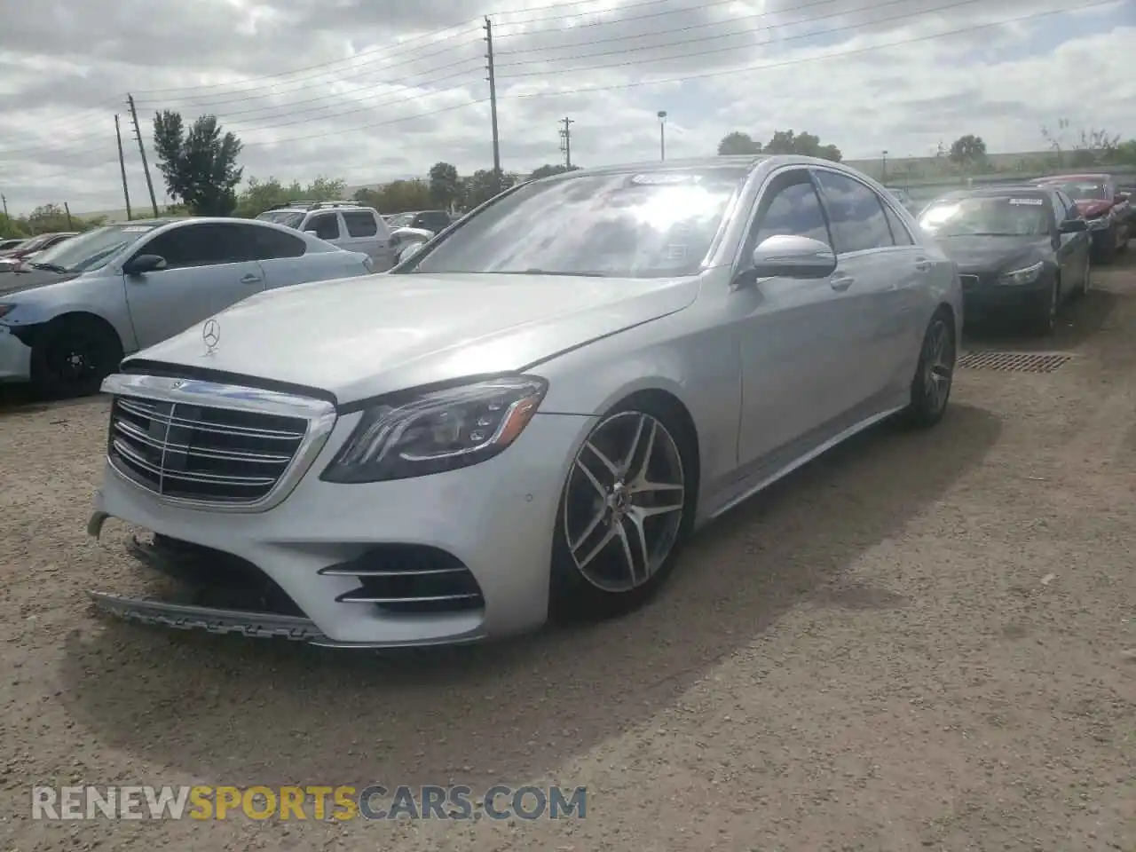 2 Photograph of a damaged car WDDUG8DB7KA489684 MERCEDES-BENZ S-CLASS 2019