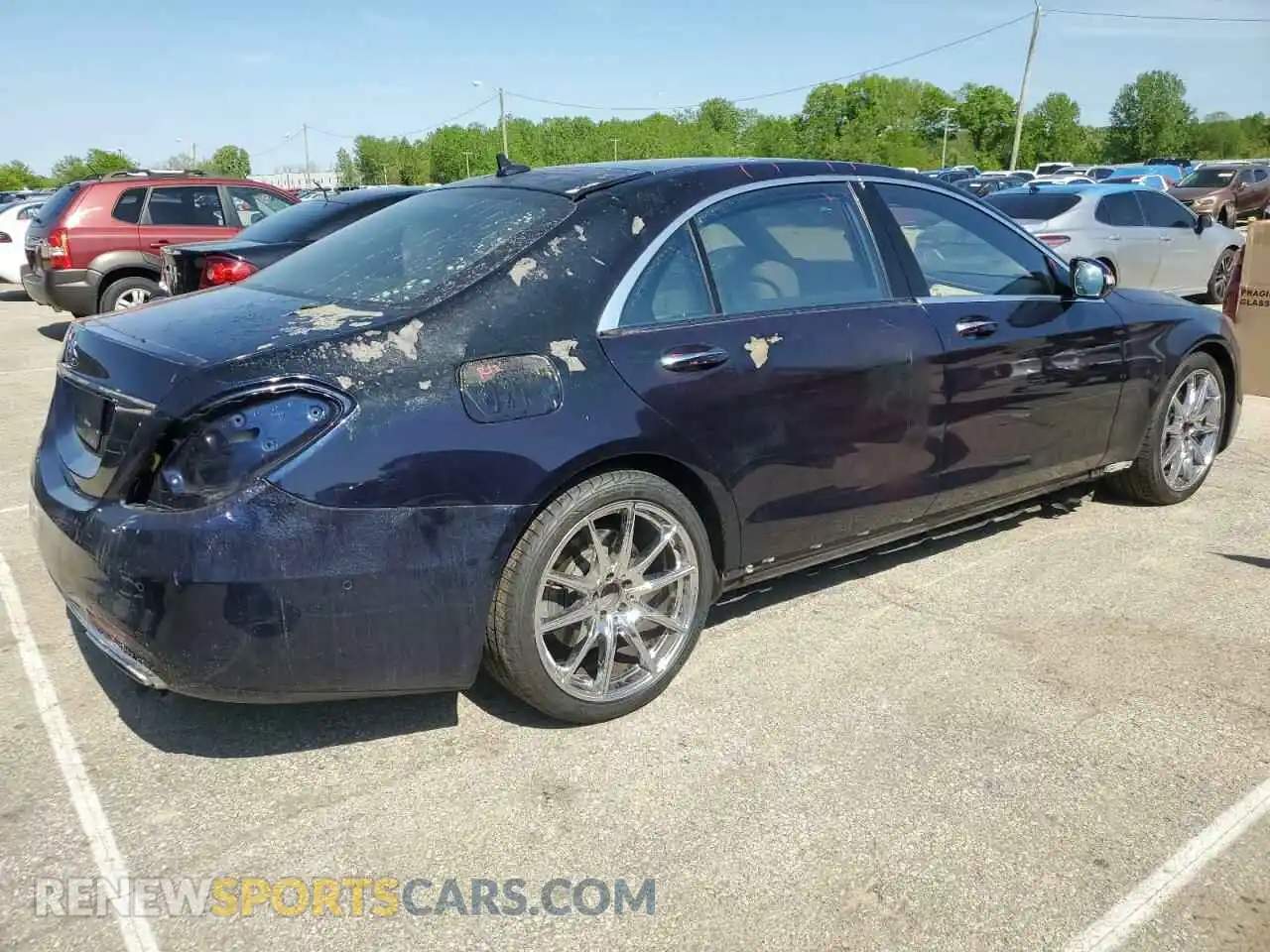 3 Photograph of a damaged car WDDUG8DBXKA450717 MERCEDES-BENZ S-CLASS 2019