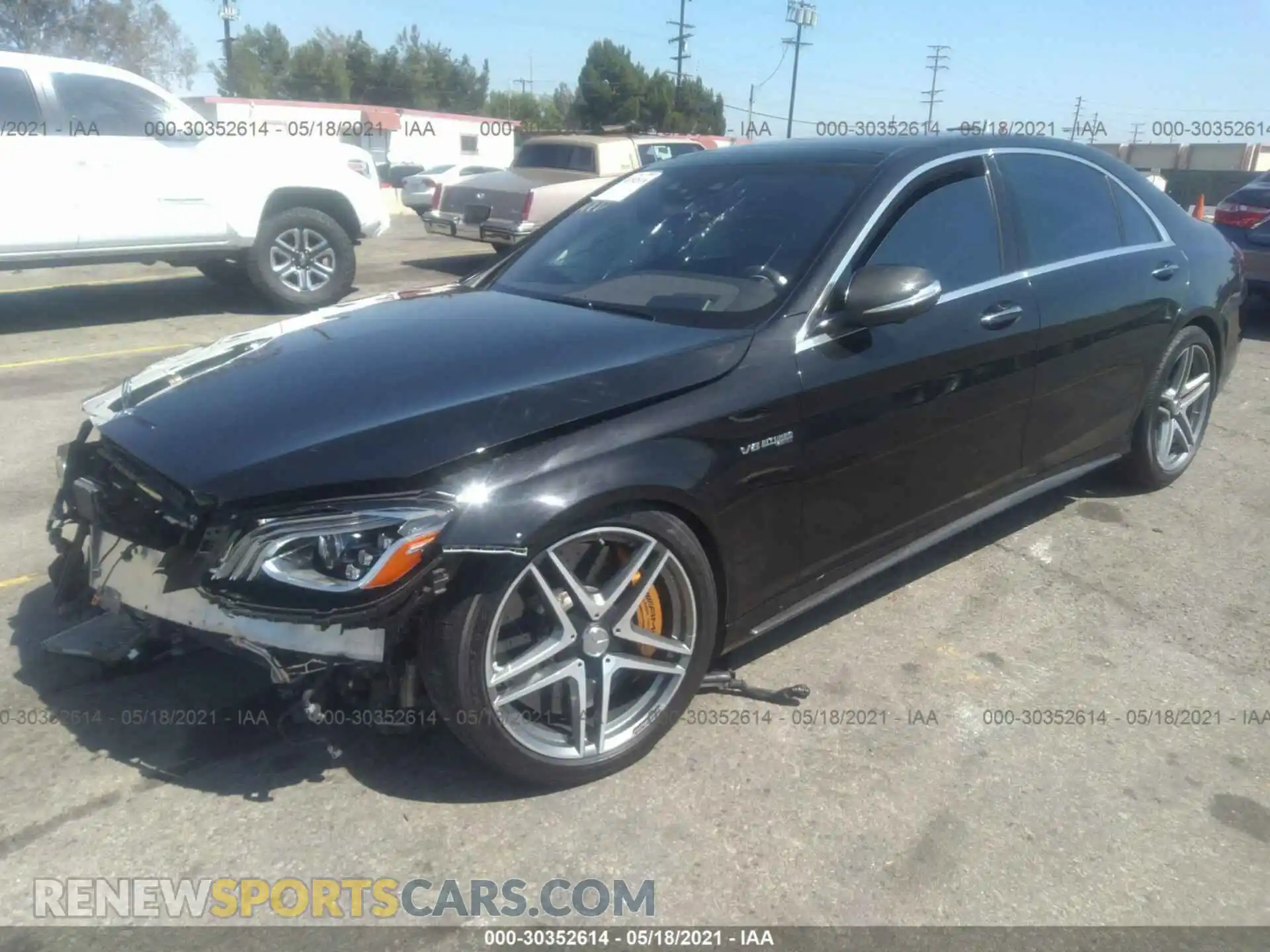 2 Фотография поврежденного автомобиля WDDUG8JB6KA436284 MERCEDES-BENZ S-CLASS 2019