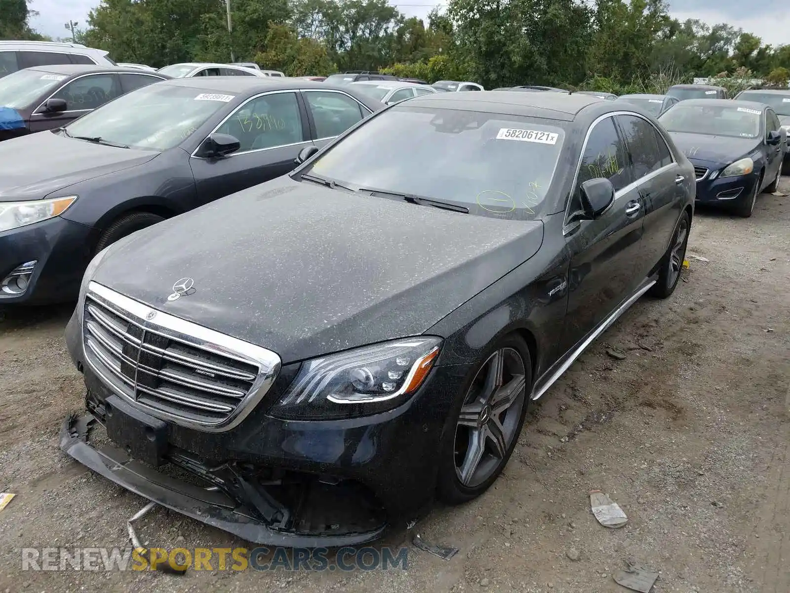 2 Photograph of a damaged car WDDUG8JB9KA472504 MERCEDES-BENZ S-CLASS 2019