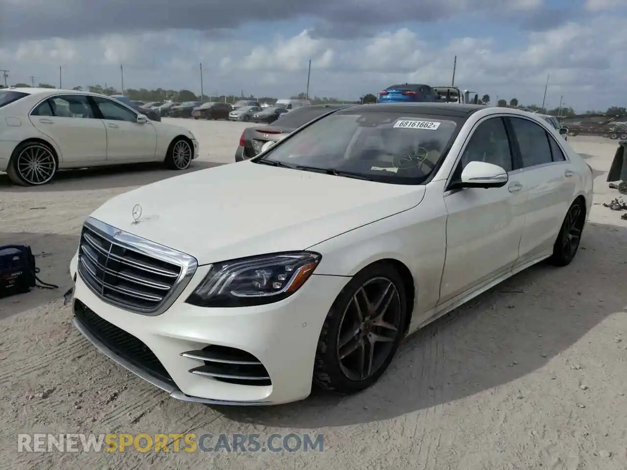 1 Photograph of a damaged car W1KUG8DB6LA555742 MERCEDES-BENZ S-CLASS 2020