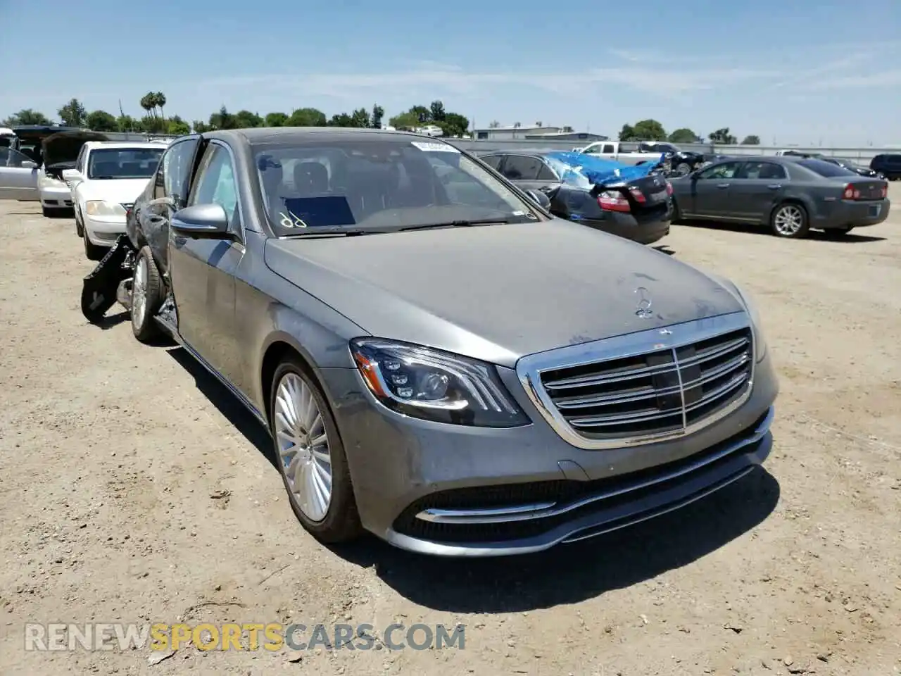 1 fotografías del automóvil dañado W1KUG8DB7LA551666 MERCEDES-BENZ S-CLASS 2020