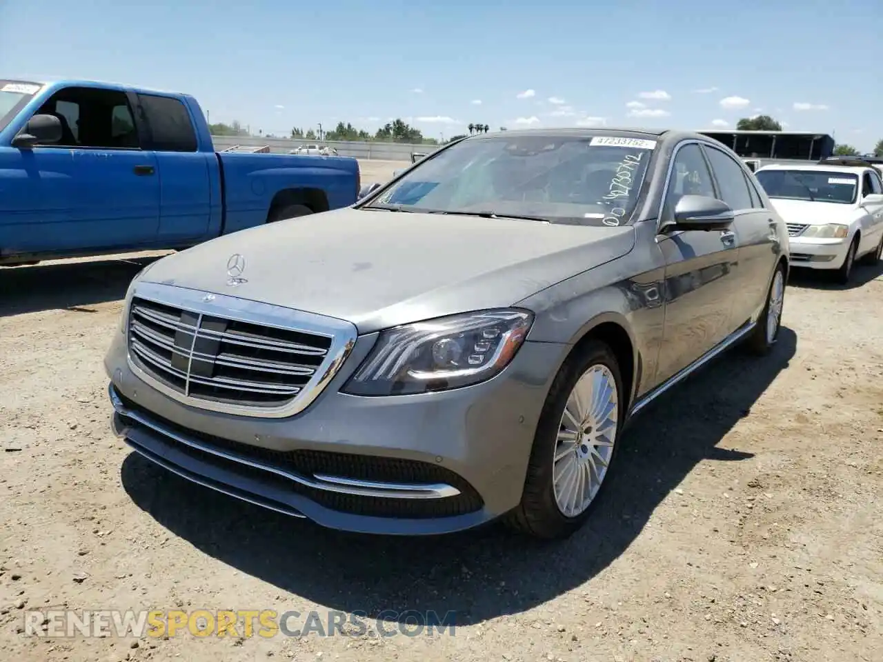 2 fotografías del automóvil dañado W1KUG8DB7LA551666 MERCEDES-BENZ S-CLASS 2020
