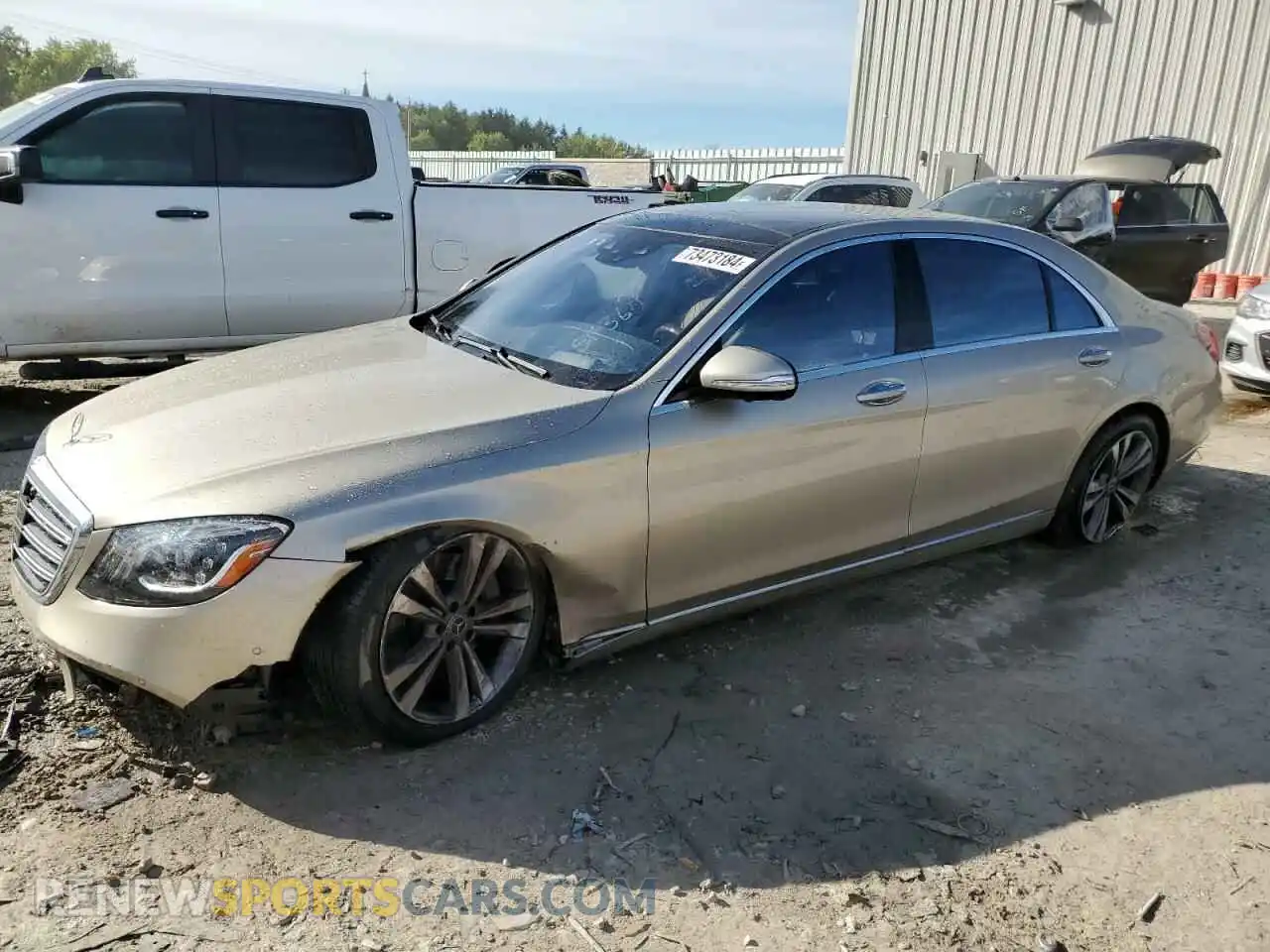 1 fotografías del automóvil dañado WDDUG8GB3LA501004 MERCEDES-BENZ S-CLASS 2020