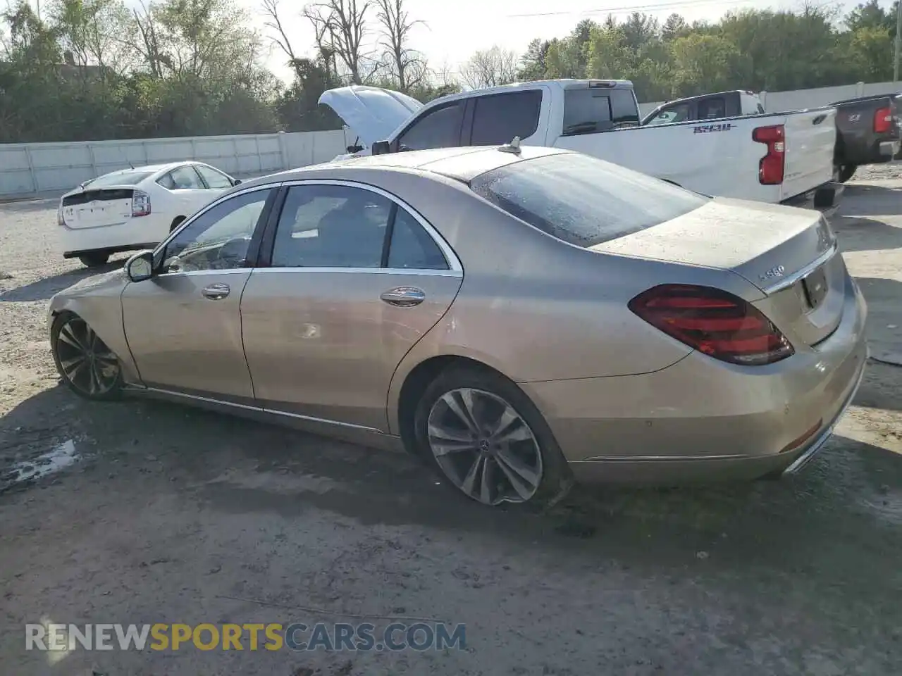 2 fotografías del automóvil dañado WDDUG8GB3LA501004 MERCEDES-BENZ S-CLASS 2020