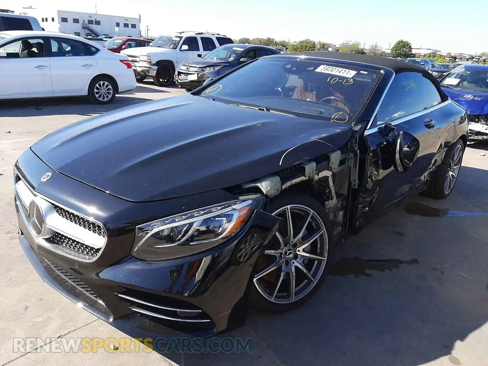 2 Photograph of a damaged car W1KXK8DB3MA051226 MERCEDES-BENZ S-CLASS 2021