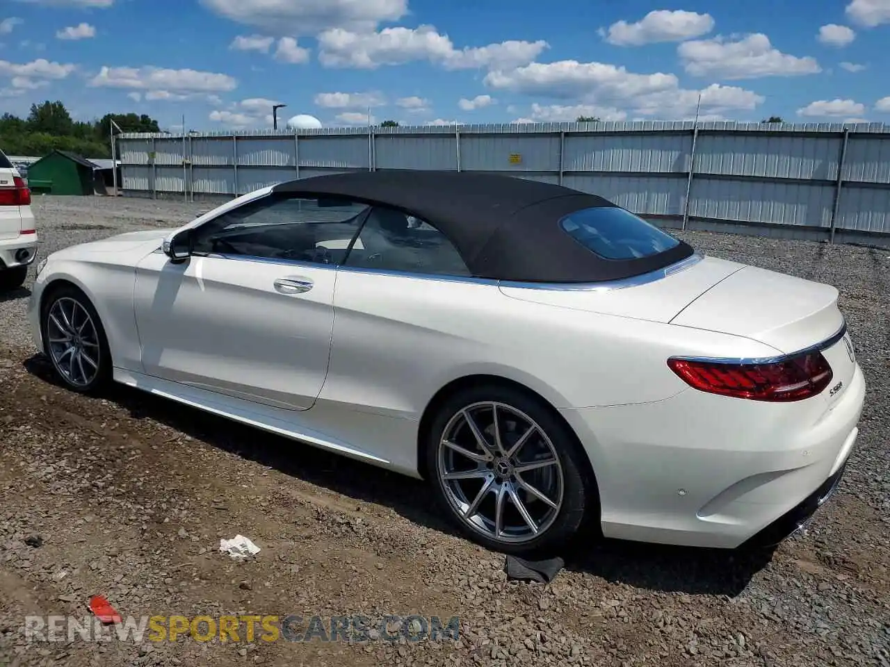 2 Photograph of a damaged car W1KXK8DB6MA050989 MERCEDES-BENZ S-CLASS 2021