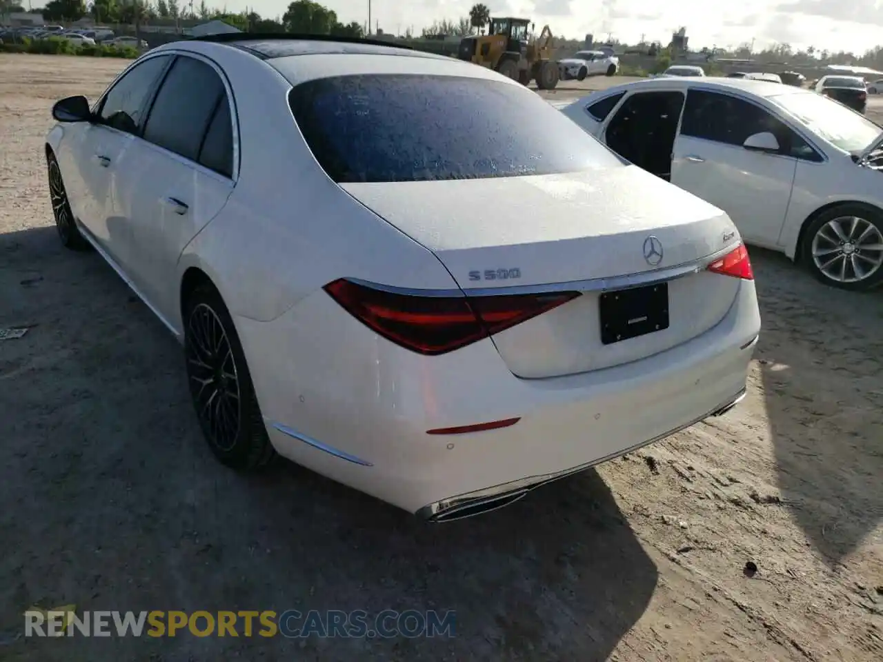 3 Photograph of a damaged car W1K6G6DB9NA090714 MERCEDES-BENZ S-CLASS 2022