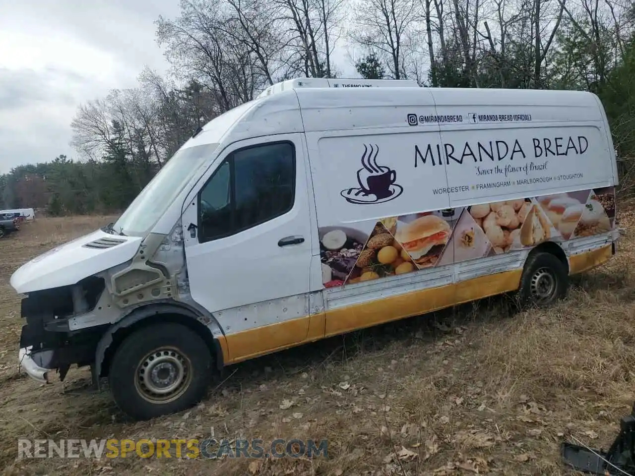 1 Photograph of a damaged car W1Y4ECHY4KP191765 MERCEDES-BENZ SPRINTER 2019