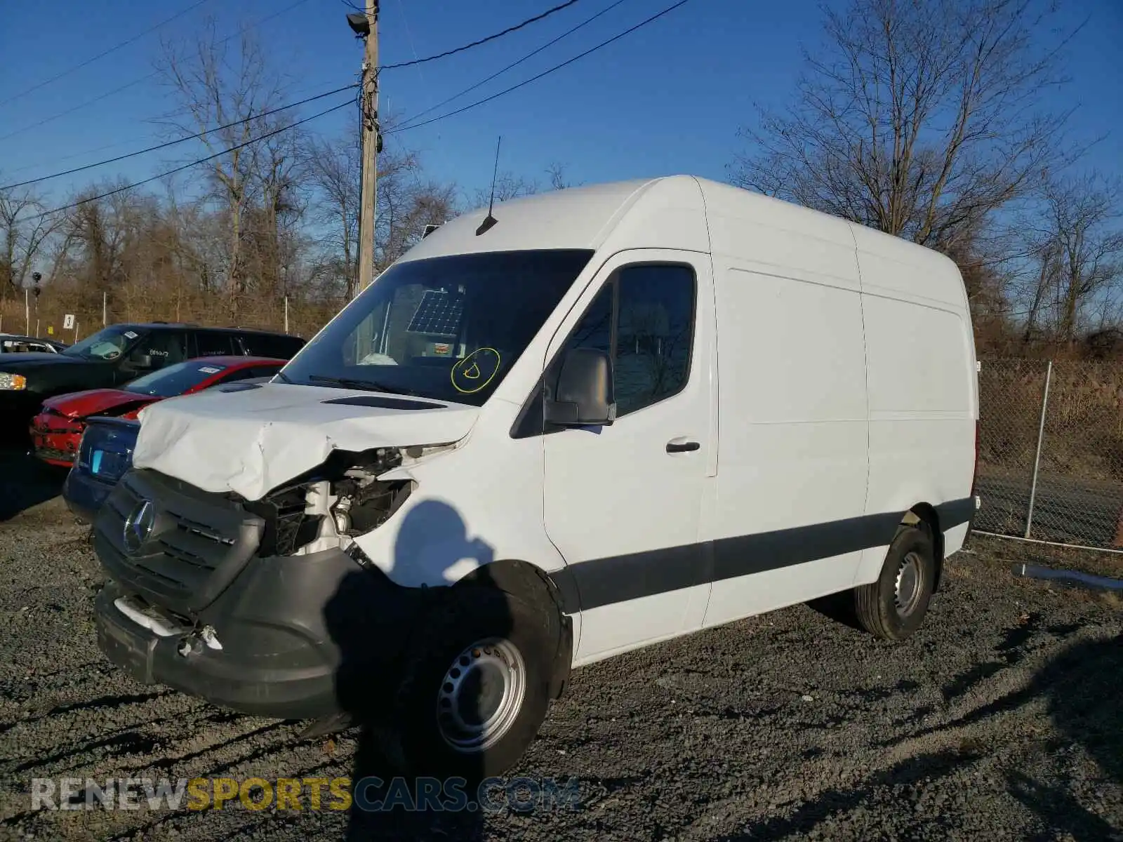 2 Photograph of a damaged car WD3PF0CD3KP057079 MERCEDES-BENZ SPRINTER 2019