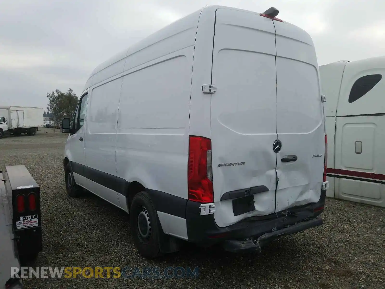 3 Photograph of a damaged car WD3PF0CD9KP057698 MERCEDES-BENZ SPRINTER 2019