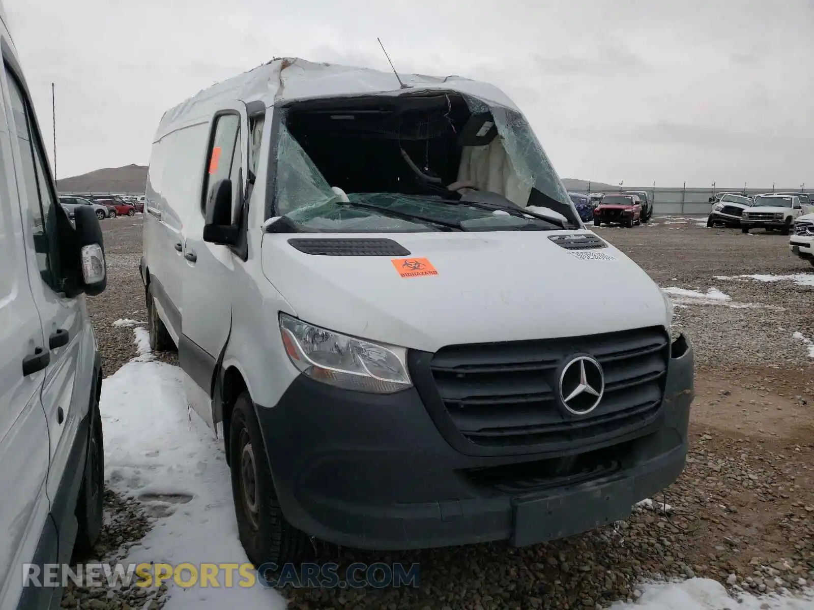 1 Photograph of a damaged car WD3PF1CD7KP025547 MERCEDES-BENZ SPRINTER 2019