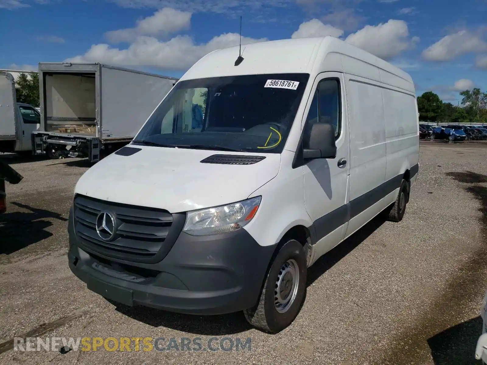 2 Photograph of a damaged car WD3PF1CD9KP048649 MERCEDES-BENZ SPRINTER 2019