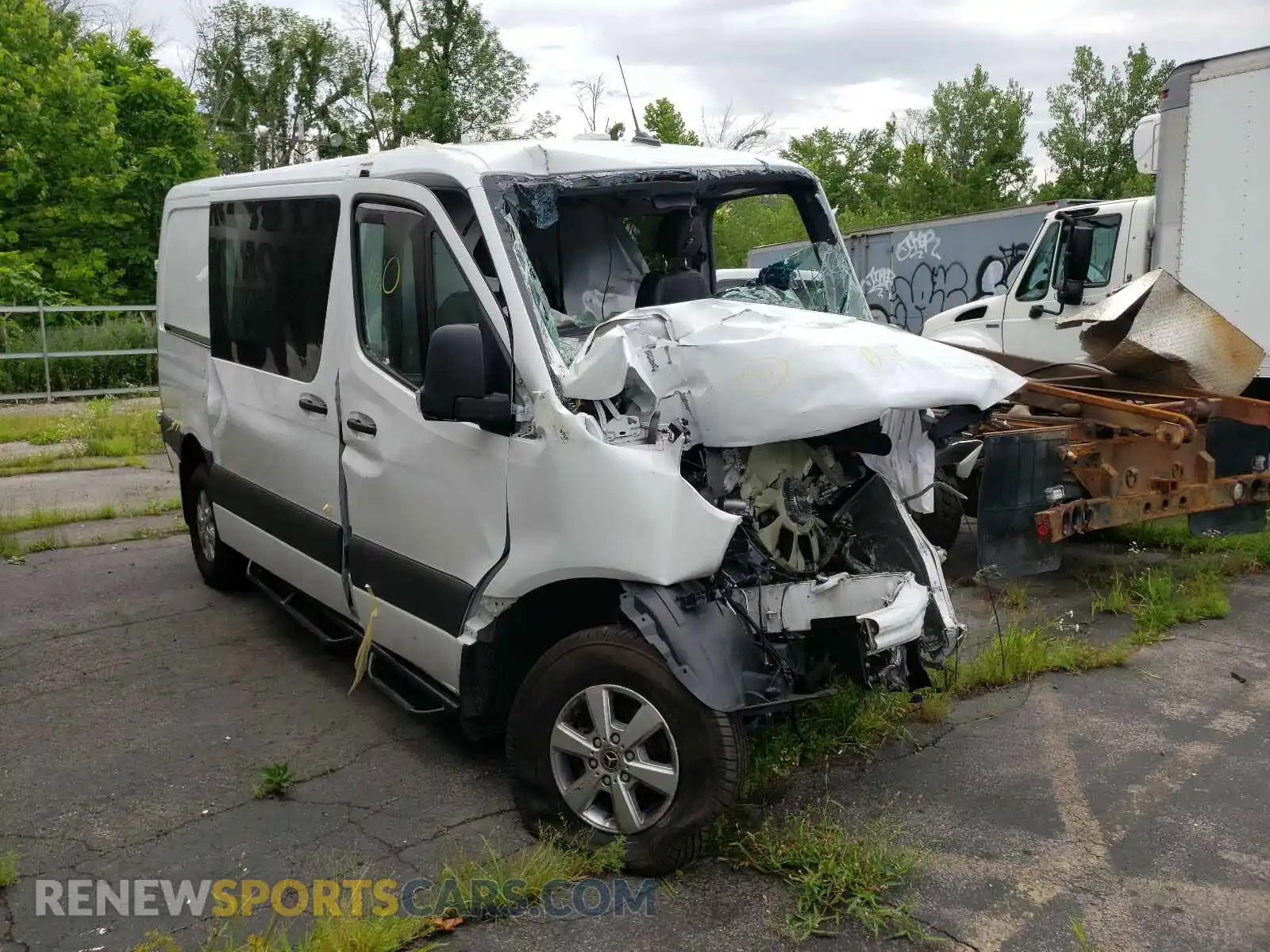 1 fotografías del automóvil dañado WD4FF0CD2KP189676 MERCEDES-BENZ SPRINTER 2019