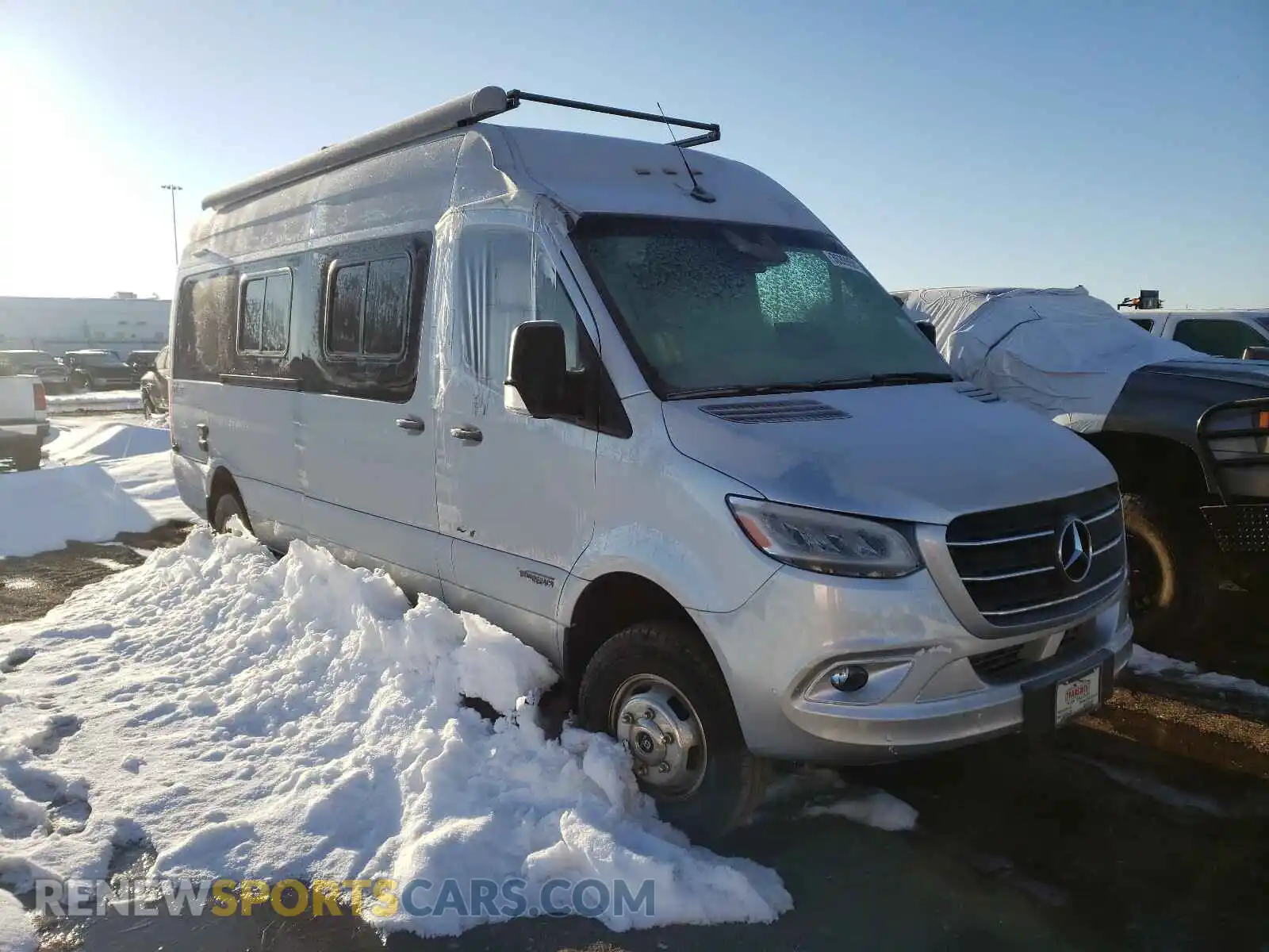 1 Photograph of a damaged car WD4FF4CD0KT010503 MERCEDES-BENZ SPRINTER 2019