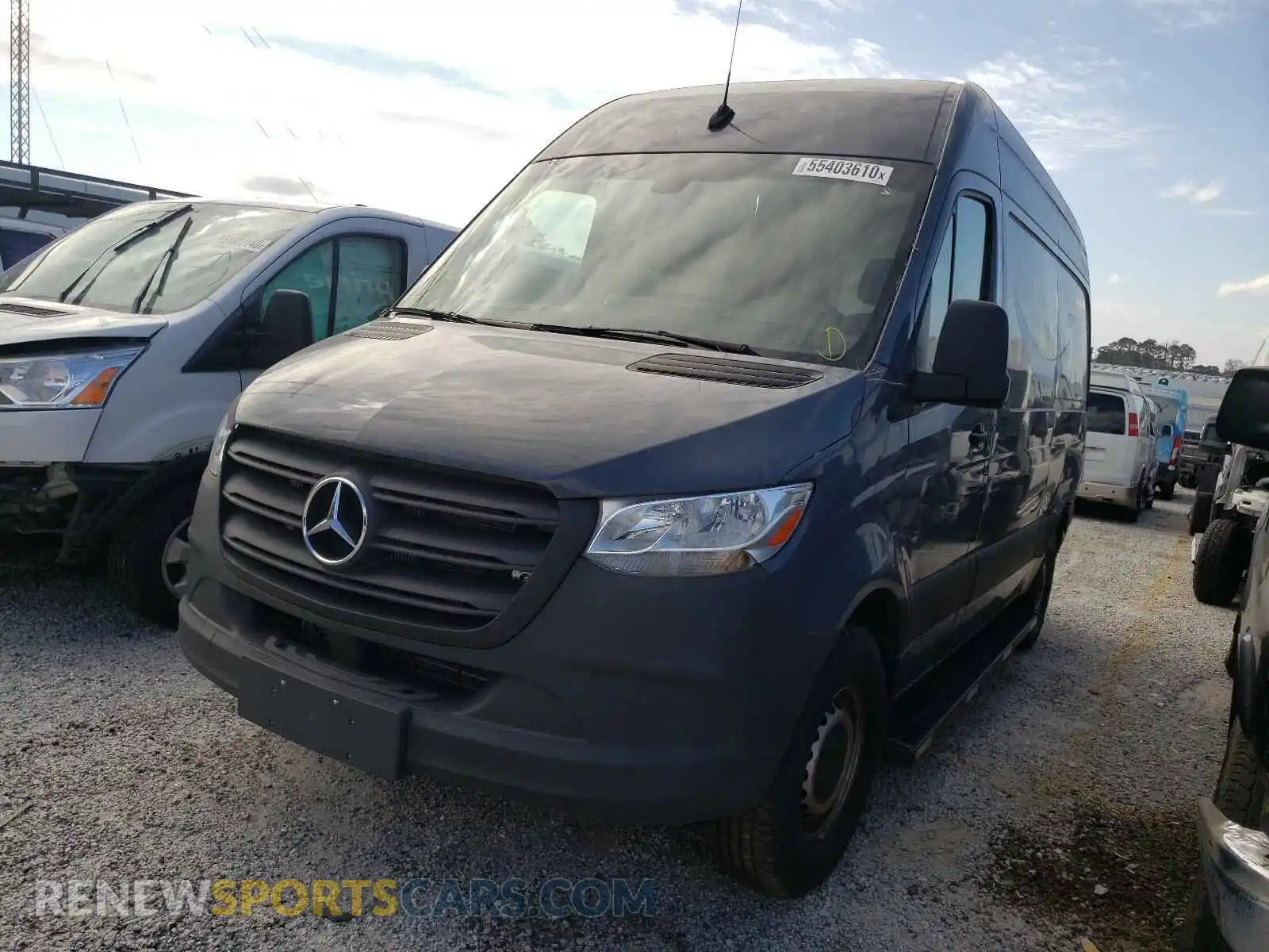 2 Photograph of a damaged car WD4PF0CD1KP064690 MERCEDES-BENZ SPRINTER 2019