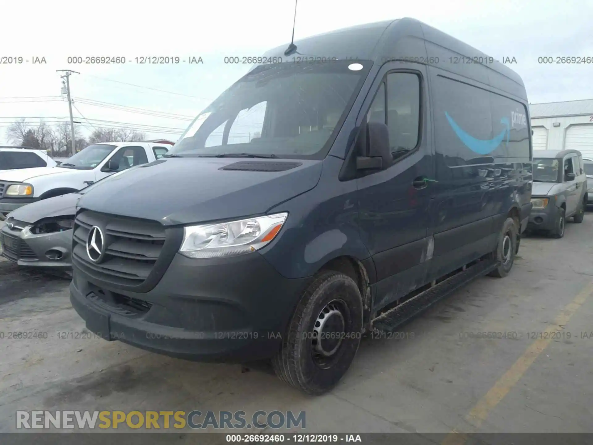 2 Photograph of a damaged car WD4PF0CD1KT004318 MERCEDES-BENZ SPRINTER 2019