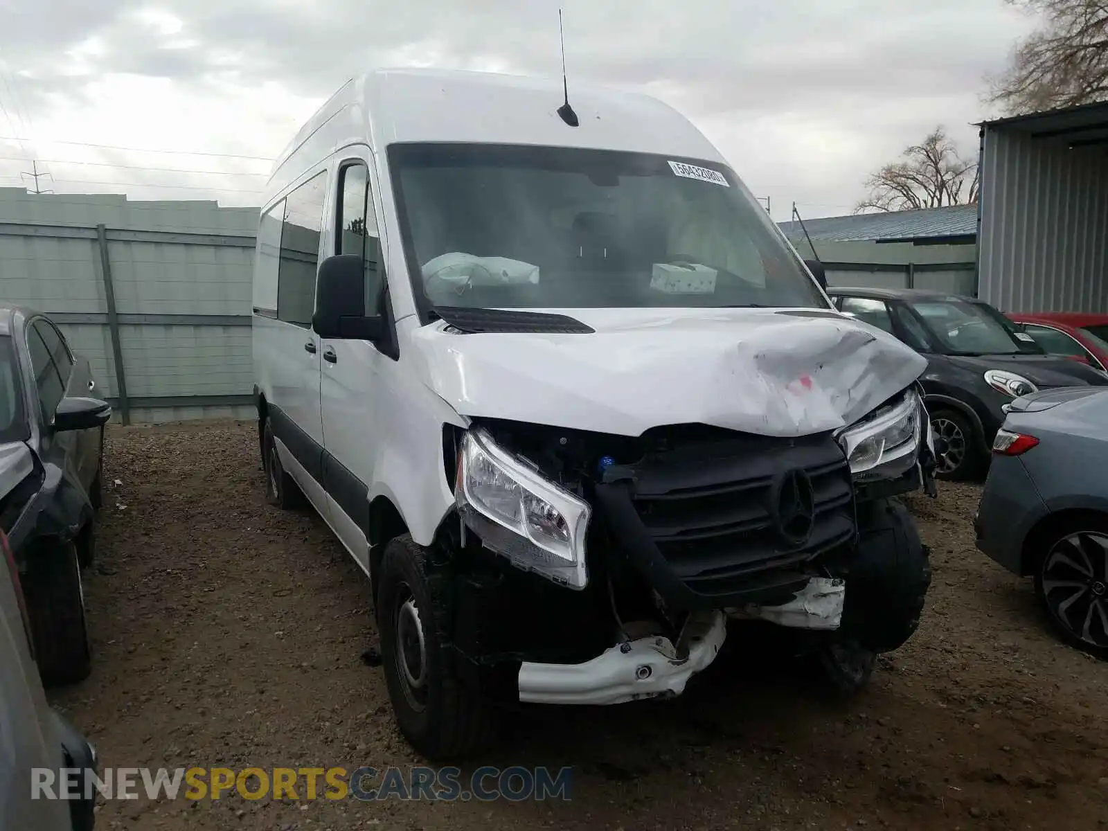 1 Photograph of a damaged car WD4PF0CD2KP056842 MERCEDES-BENZ SPRINTER 2019