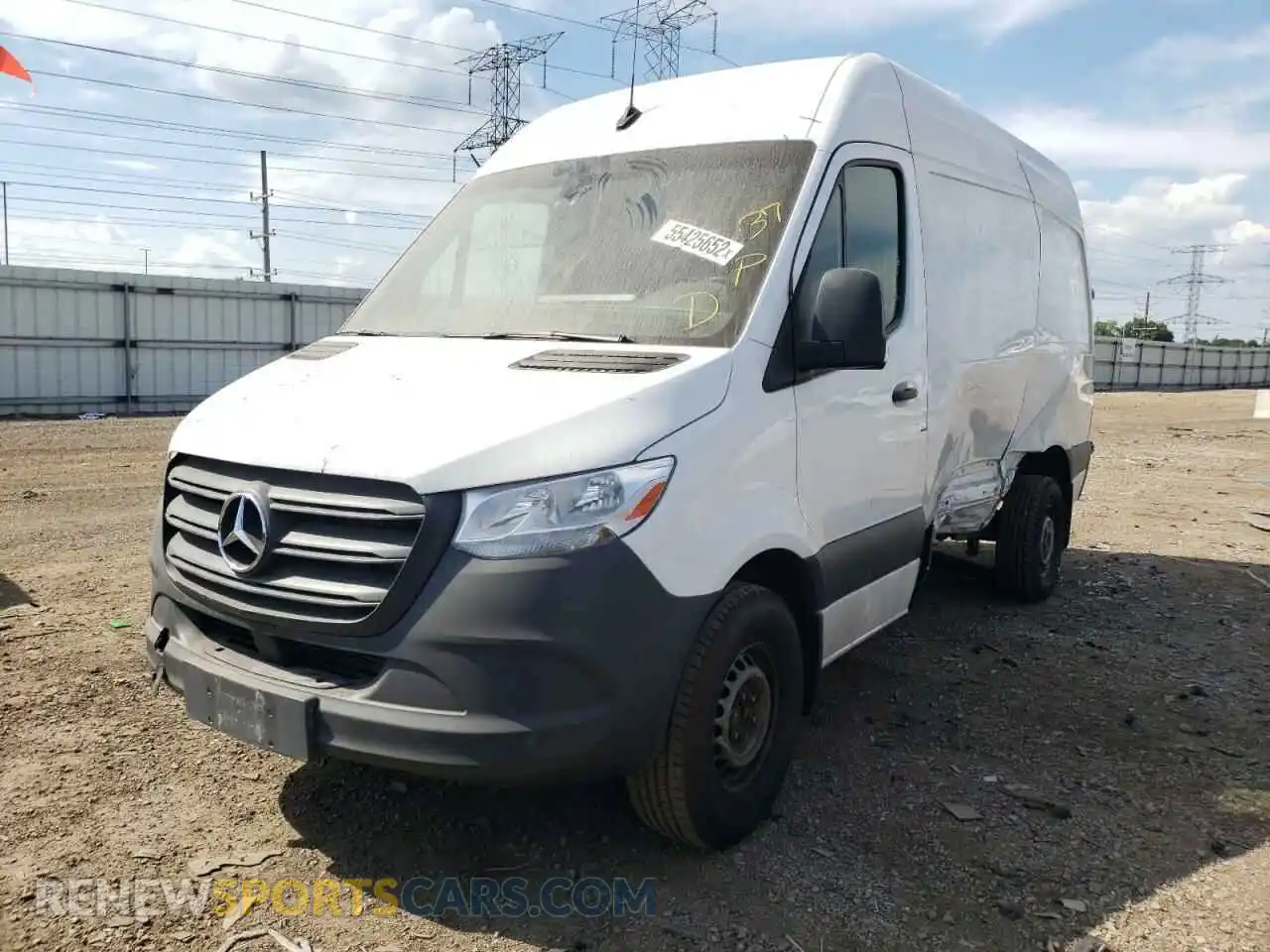 2 Photograph of a damaged car WD4PF0CD3KP026104 MERCEDES-BENZ SPRINTER 2019