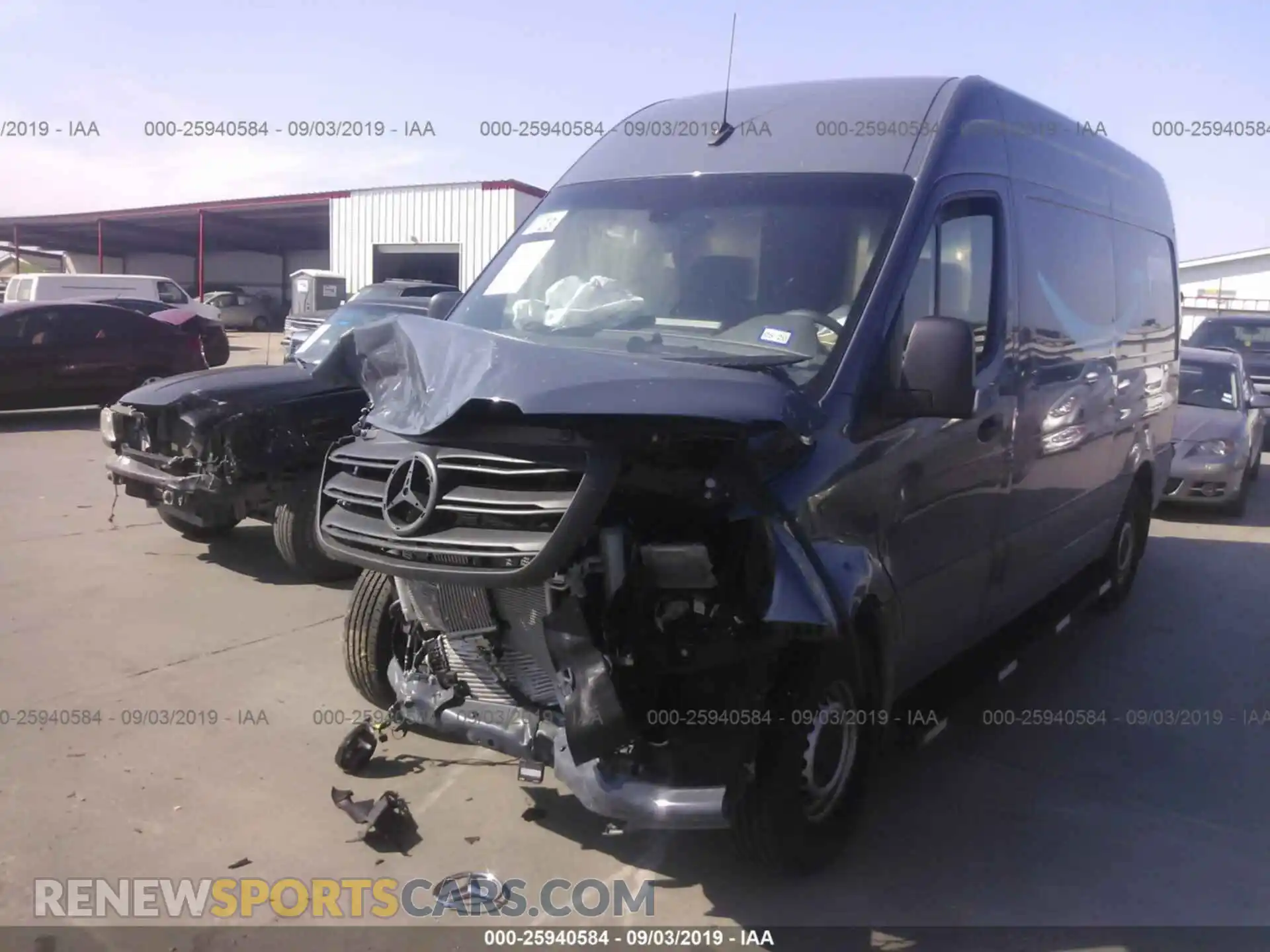 2 Photograph of a damaged car WD4PF0CD3KP059796 MERCEDES-BENZ SPRINTER 2019
