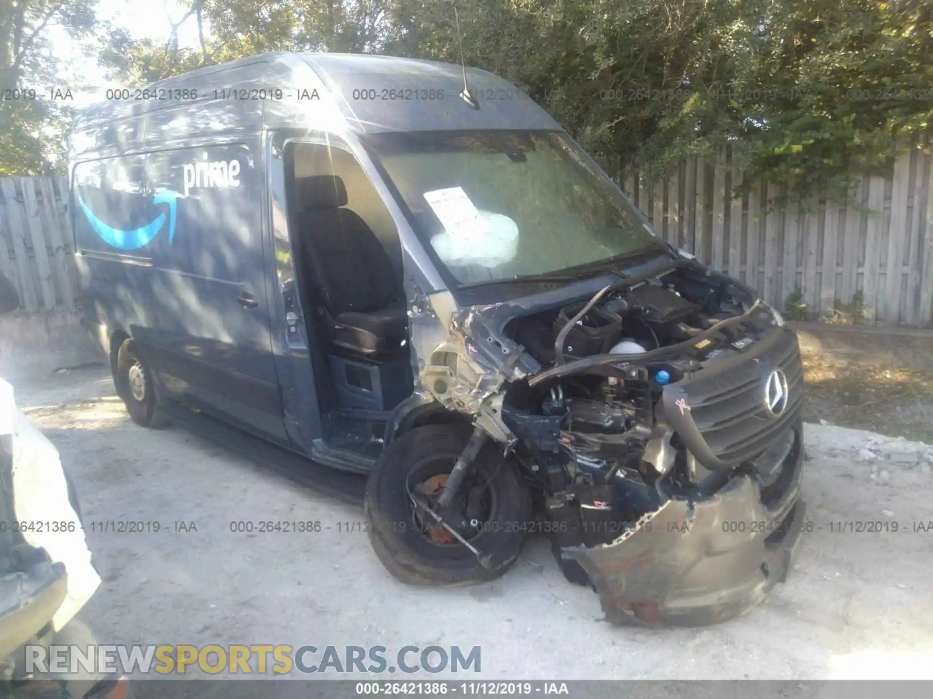 1 Photograph of a damaged car WD4PF0CD3KP065775 MERCEDES-BENZ SPRINTER 2019