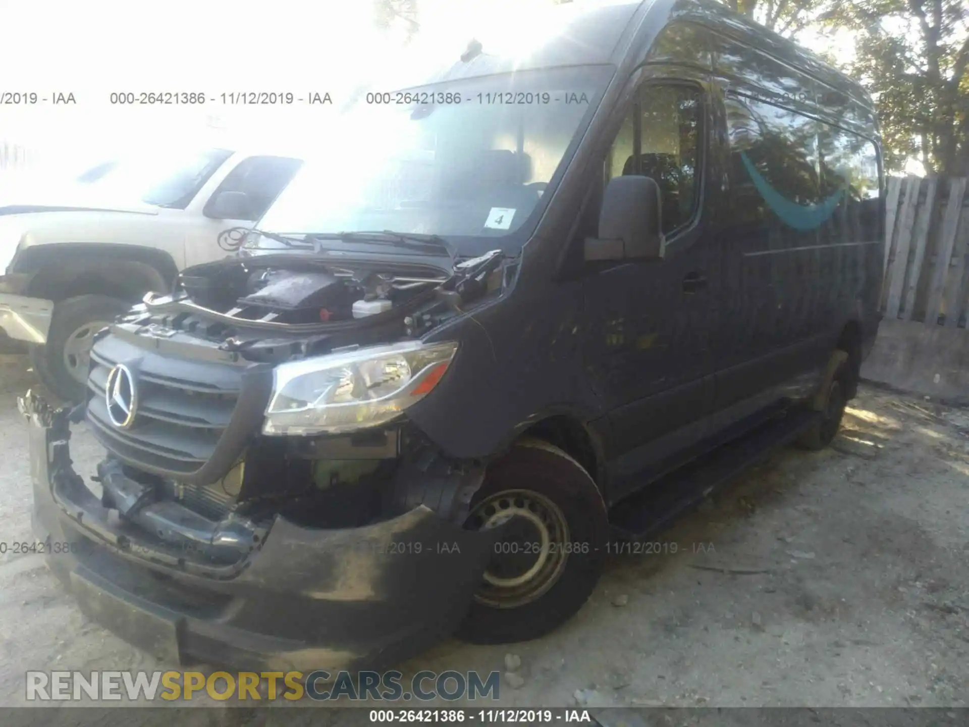 2 Photograph of a damaged car WD4PF0CD3KP065775 MERCEDES-BENZ SPRINTER 2019