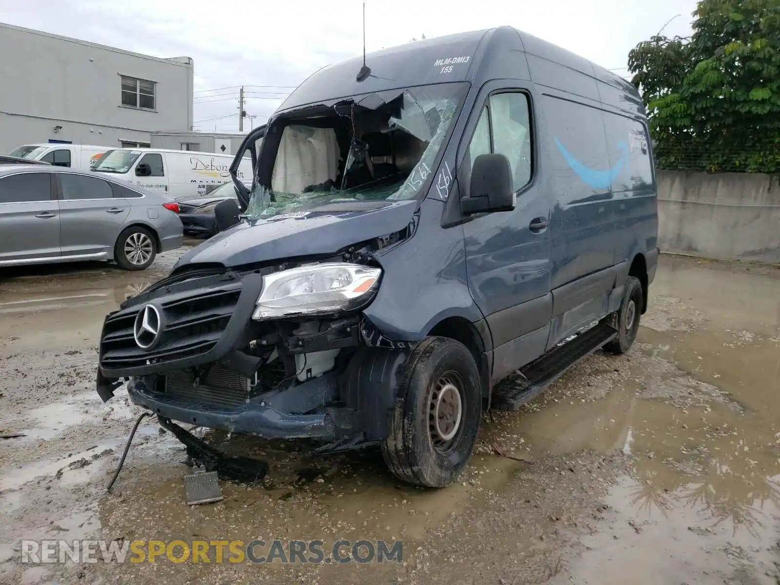 2 Photograph of a damaged car WD4PF0CD7KP041561 MERCEDES-BENZ SPRINTER 2019