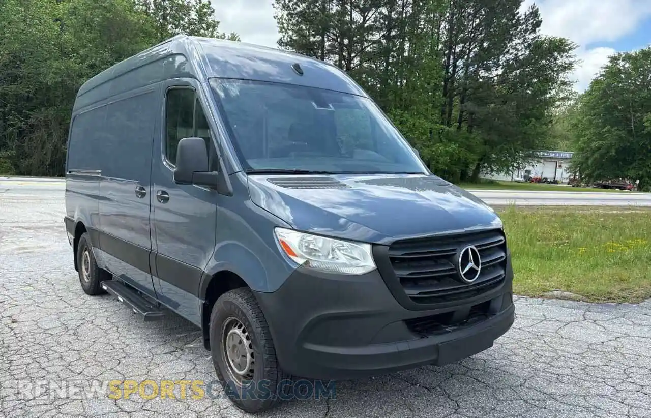 1 Photograph of a damaged car WD4PF0CD7KP043942 MERCEDES-BENZ SPRINTER 2019
