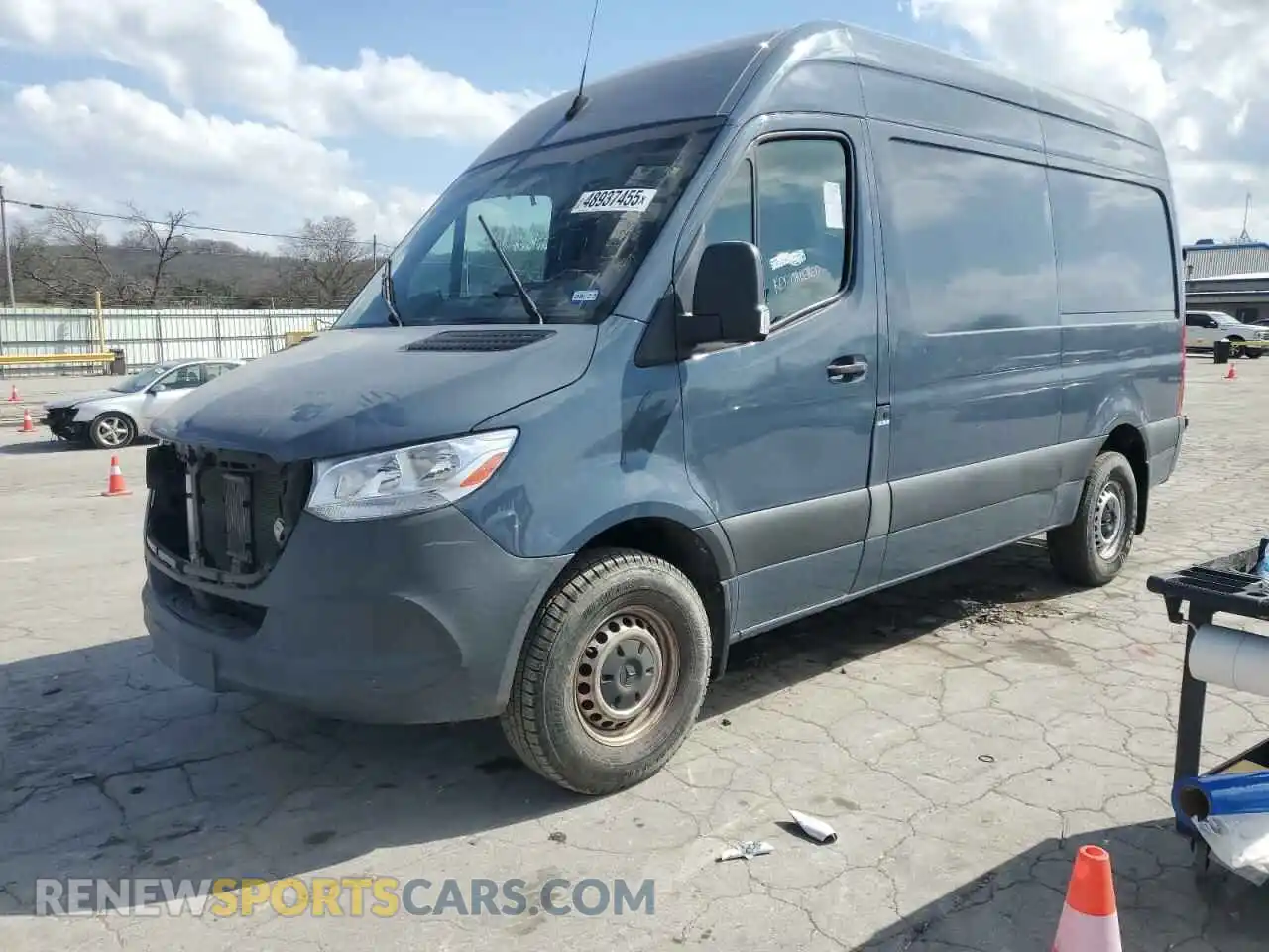 1 Photograph of a damaged car WD4PF0CD7KP100673 MERCEDES-BENZ SPRINTER 2019