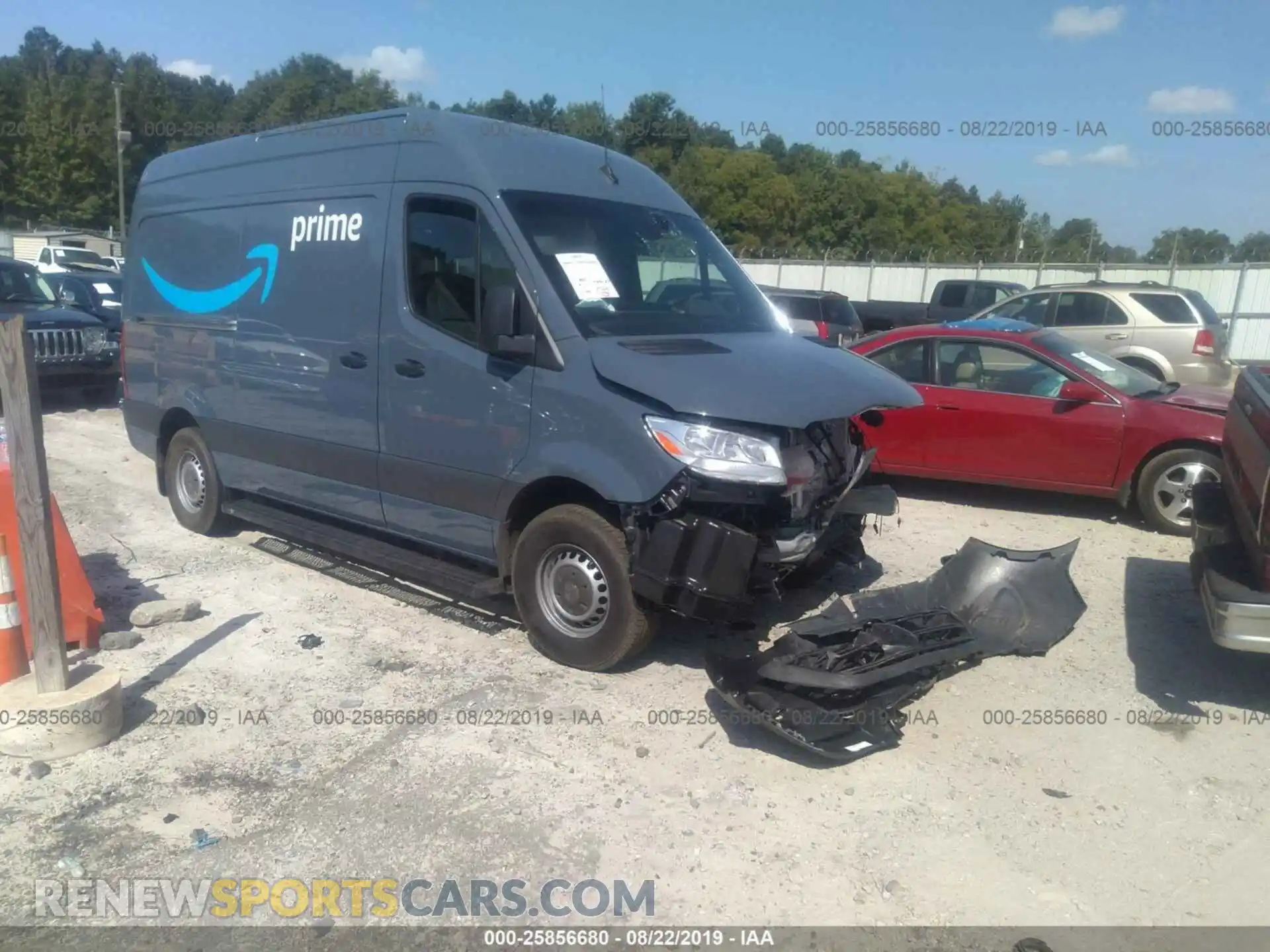 1 Photograph of a damaged car WD4PF0CD7KT004789 MERCEDES-BENZ SPRINTER 2019