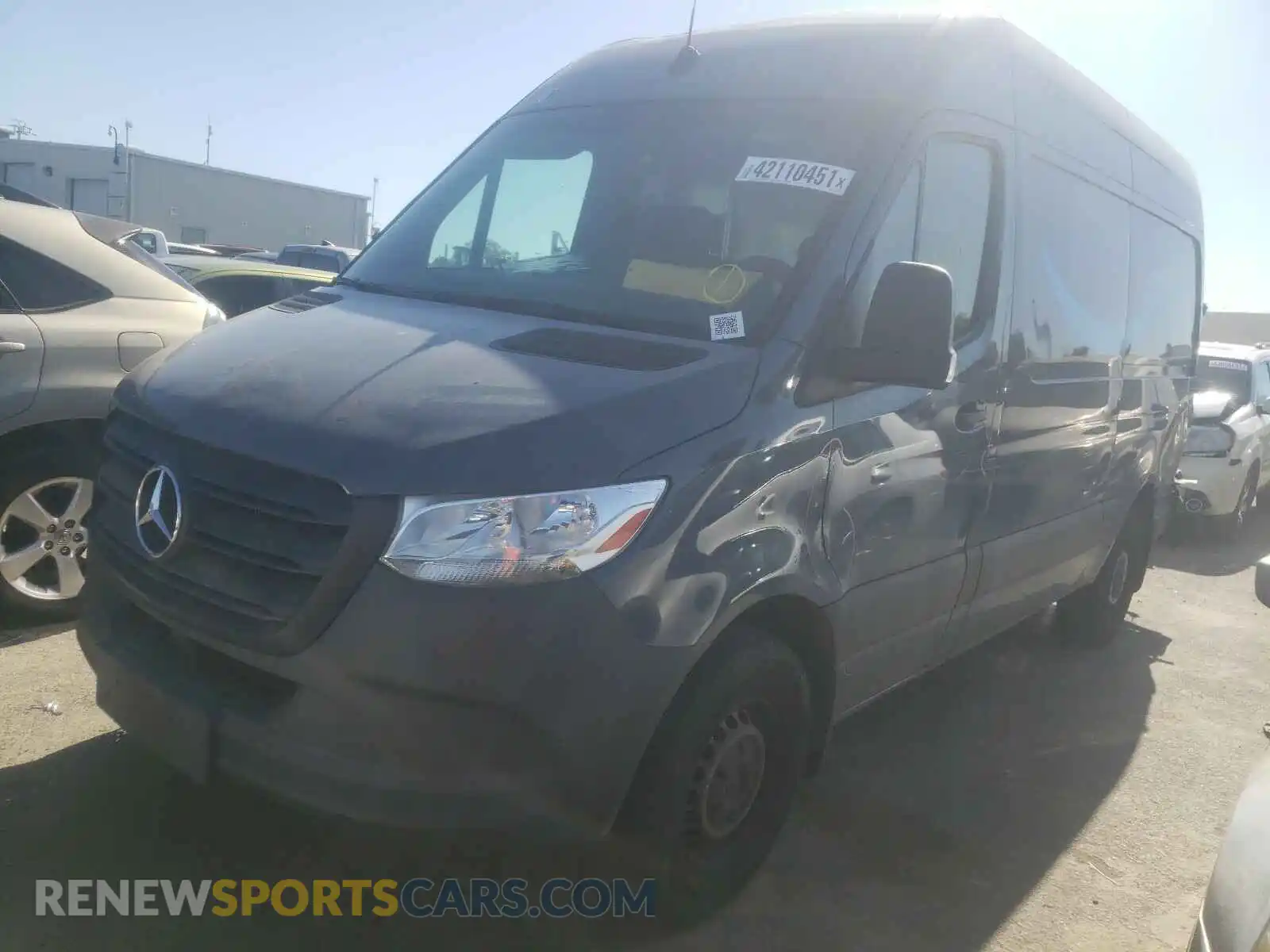 2 Photograph of a damaged car WD4PF0CD9KP030559 MERCEDES-BENZ SPRINTER 2019