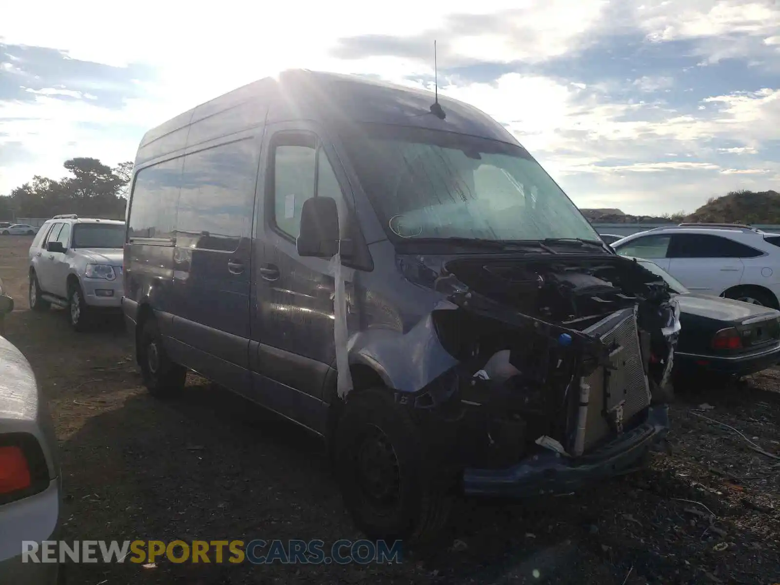 1 Фотография поврежденного автомобиля WD4PF0CD9KP035843 MERCEDES-BENZ SPRINTER 2019