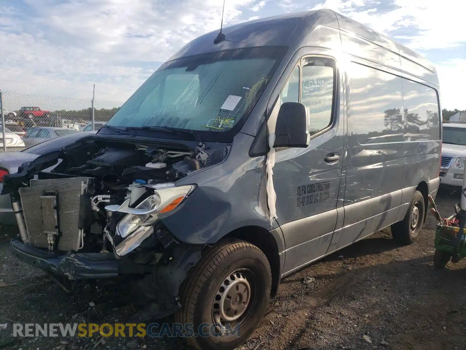 2 Фотография поврежденного автомобиля WD4PF0CD9KP035843 MERCEDES-BENZ SPRINTER 2019