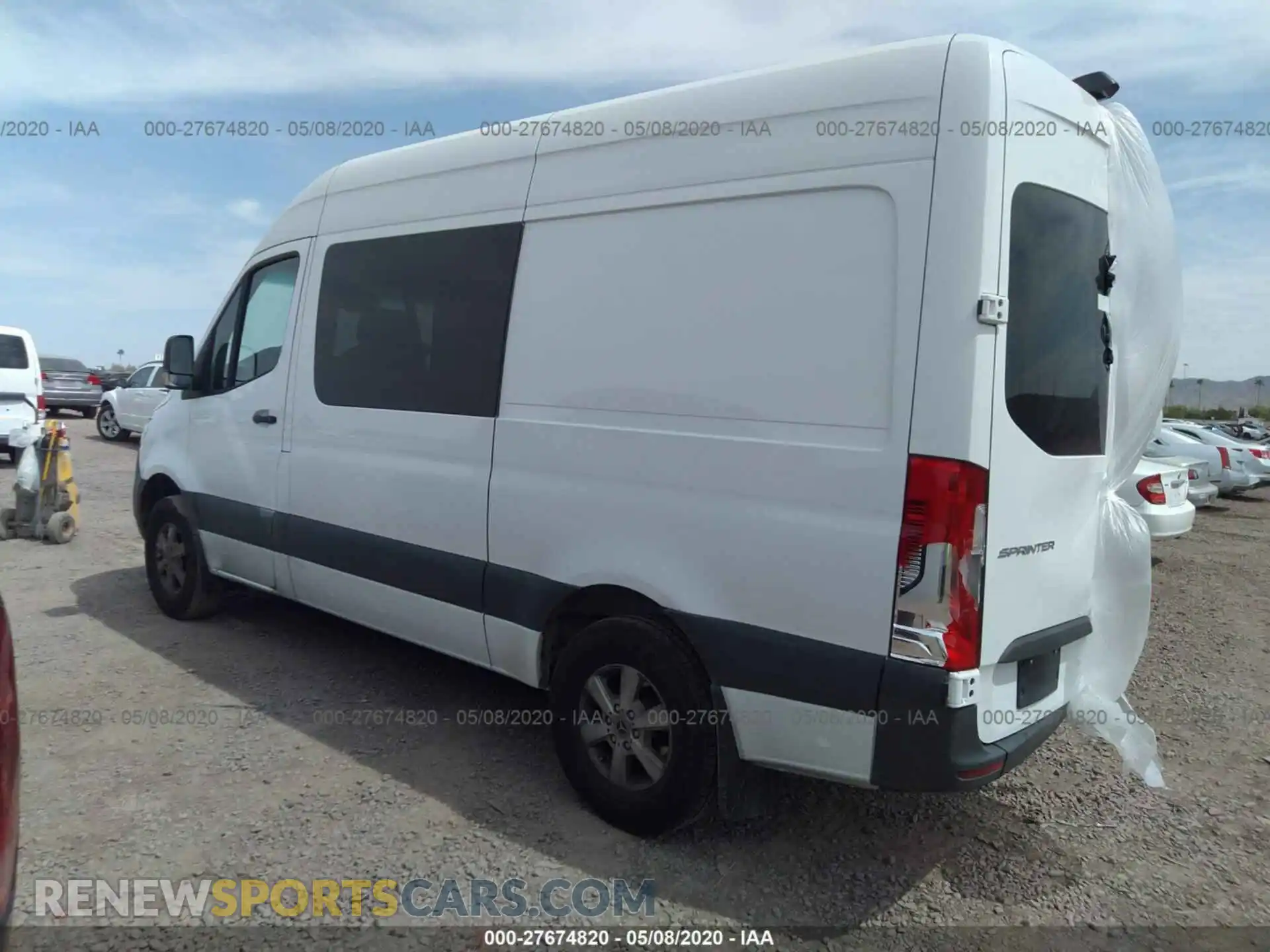 3 Photograph of a damaged car WD4PF0CDXKP052327 MERCEDES-BENZ SPRINTER 2019