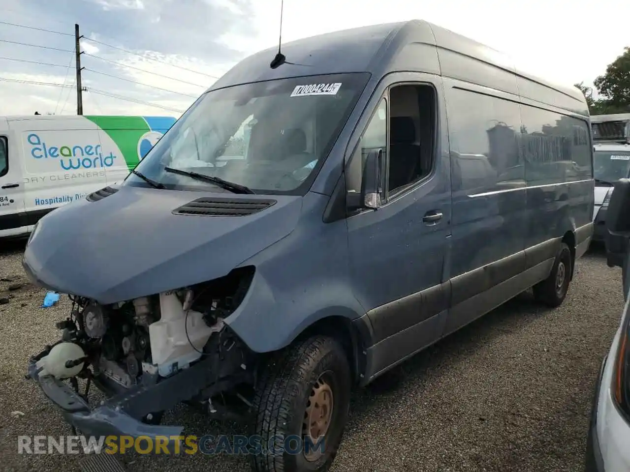 1 Photograph of a damaged car WD4PF1CD1KP151608 MERCEDES-BENZ SPRINTER 2019