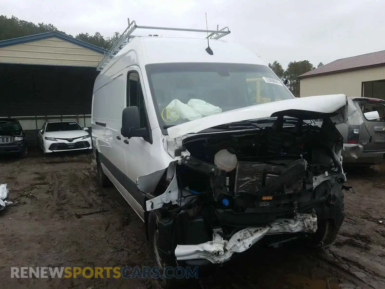 1 Photograph of a damaged car WD4PF1CD3KP070531 MERCEDES-BENZ SPRINTER 2019