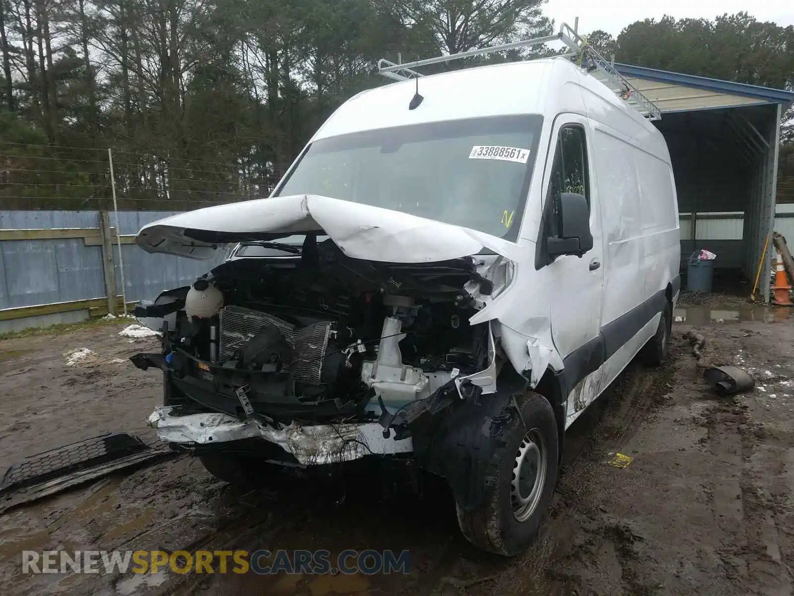 2 Photograph of a damaged car WD4PF1CD3KP070531 MERCEDES-BENZ SPRINTER 2019