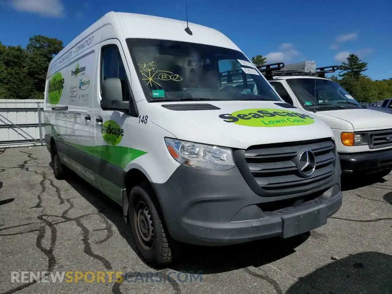 1 Photograph of a damaged car WD4PF1CD3KP190376 MERCEDES-BENZ SPRINTER 2019