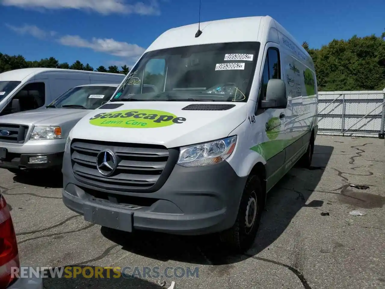 2 Photograph of a damaged car WD4PF1CD3KP190376 MERCEDES-BENZ SPRINTER 2019