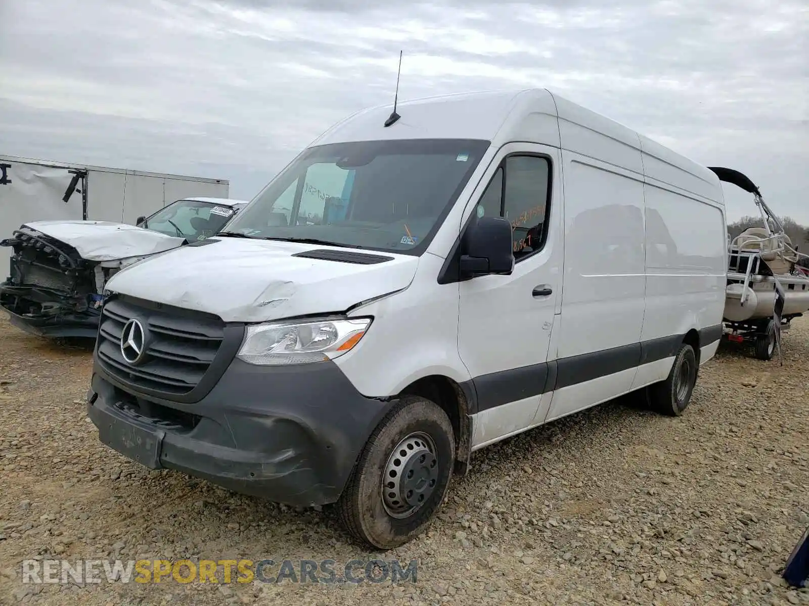 2 Photograph of a damaged car WD4PF1CD6KP183907 MERCEDES-BENZ SPRINTER 2019