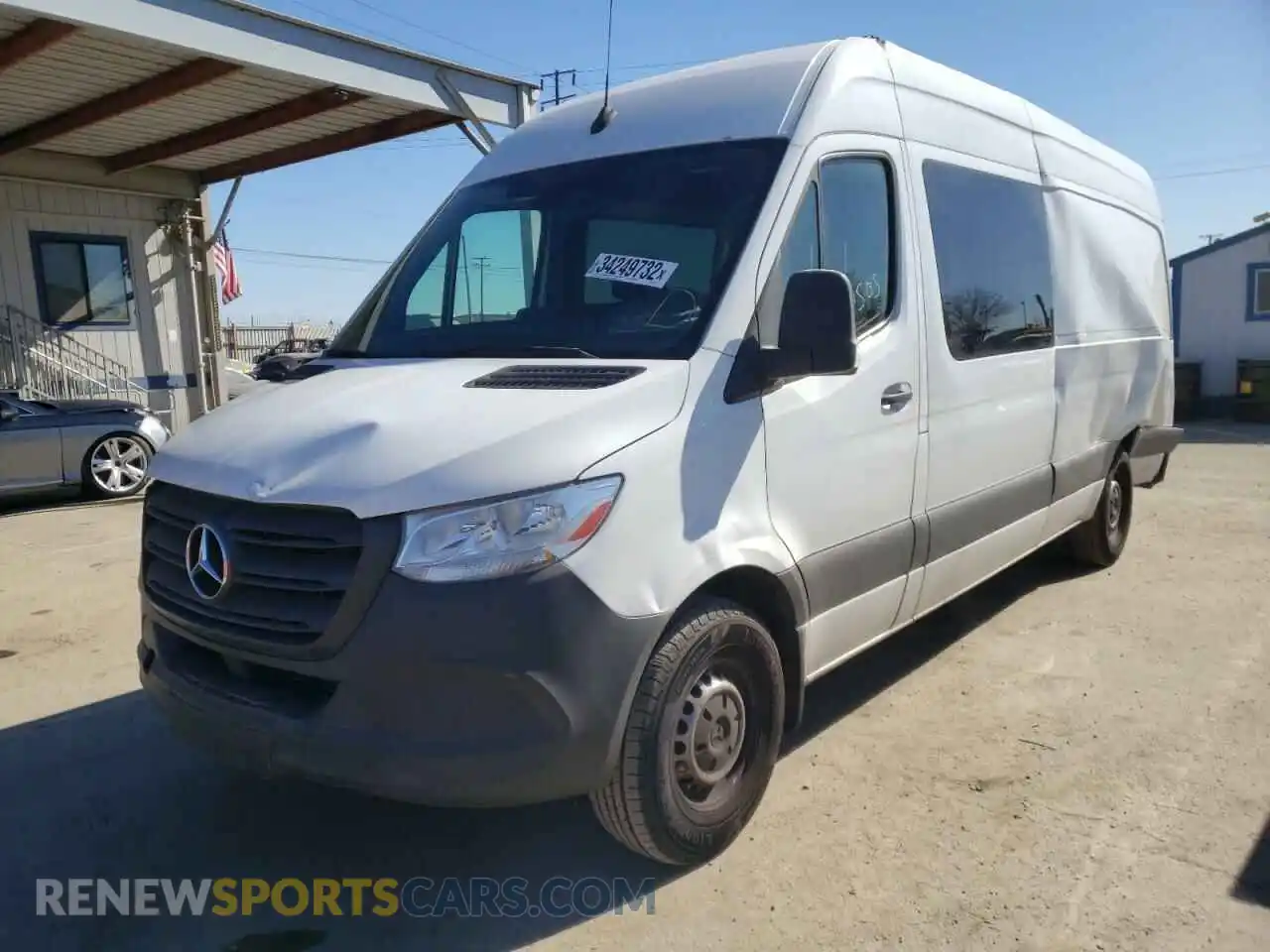 2 Photograph of a damaged car WD4PF1CD9KP075491 MERCEDES-BENZ SPRINTER 2019