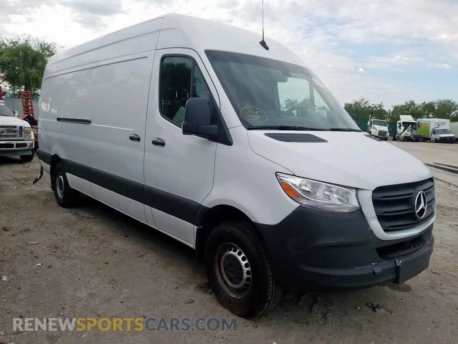 1 Photograph of a damaged car WD4PF1CD9KP161044 MERCEDES-BENZ SPRINTER 2019