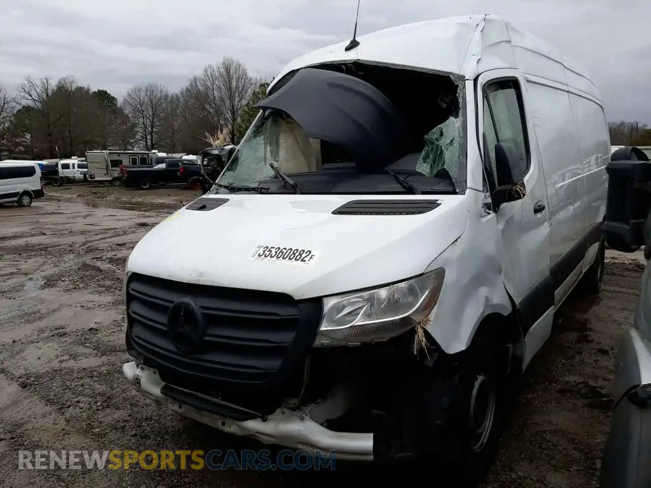 2 Photograph of a damaged car W1W4ECHY6LT024499 MERCEDES-BENZ SPRINTER 2020
