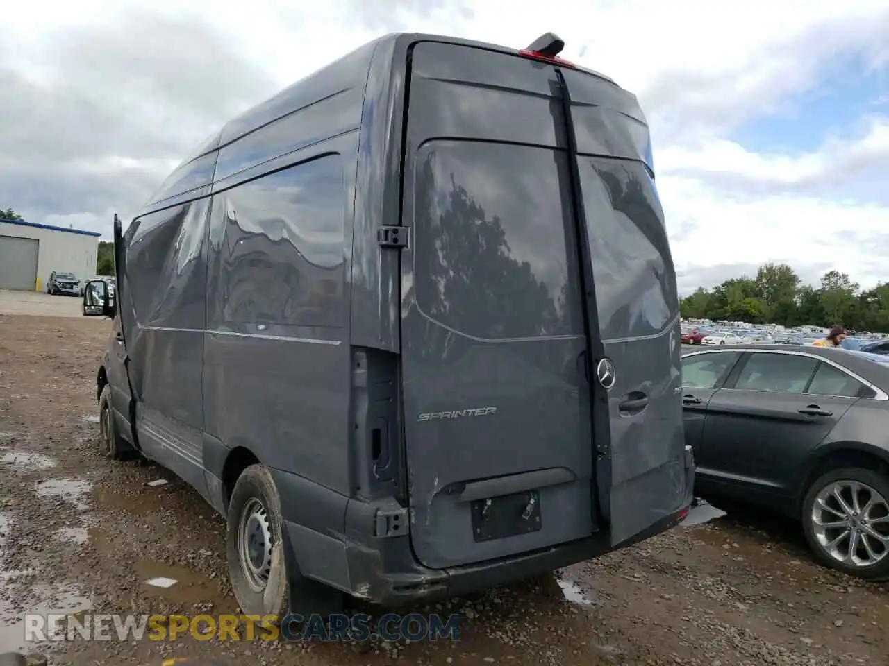 3 Photograph of a damaged car W1W4DBHY1MT053701 MERCEDES-BENZ SPRINTER 2021