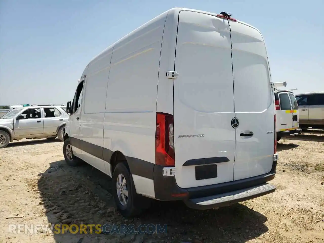 3 Photograph of a damaged car W1W4DBHY9MT048696 MERCEDES-BENZ SPRINTER 2021