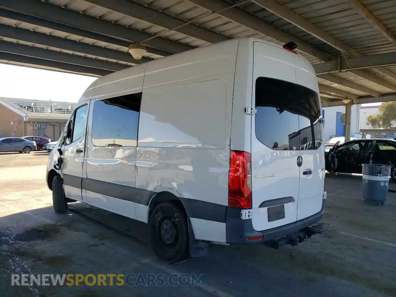 2 Фотография поврежденного автомобиля W1W70BGY3MT072289 MERCEDES-BENZ SPRINTER 2021